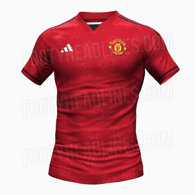 Man Utd’s new home kit will be released in July.