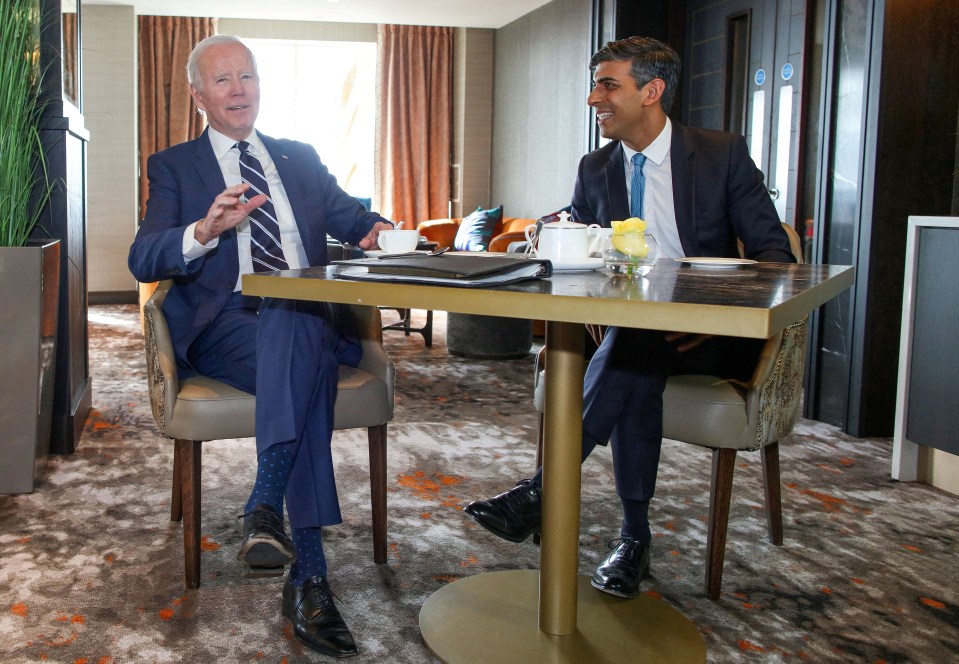 Rishi Sunak will fly to Washington DC next week for talks with US President Joe Biden