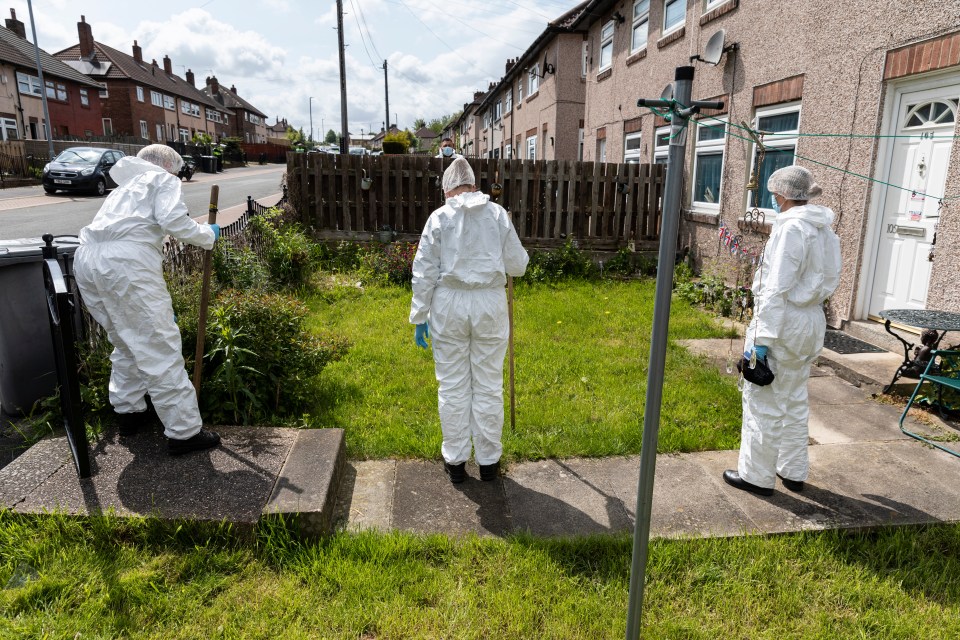 Police raced to the property on Harpe Inge just before 10am yesterday