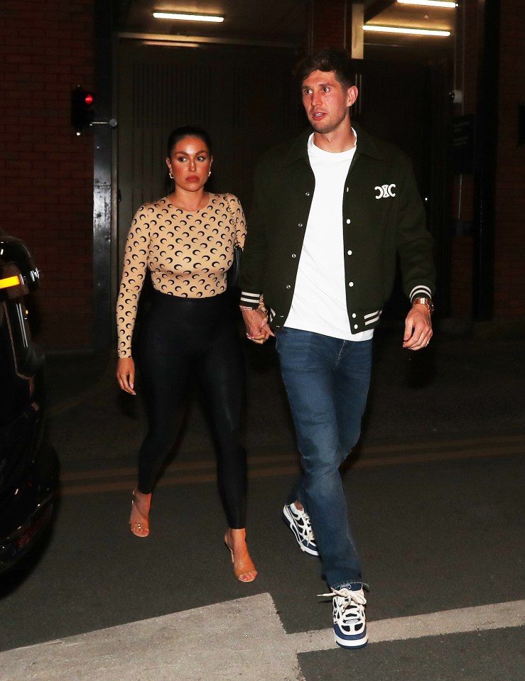 John Stones and girlfriend Olivia Naylor