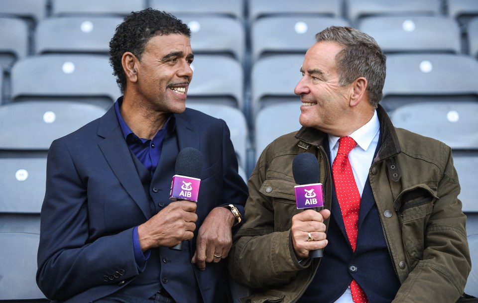 Chris Kamara and Jeff Stelling are a much beloved TV pair