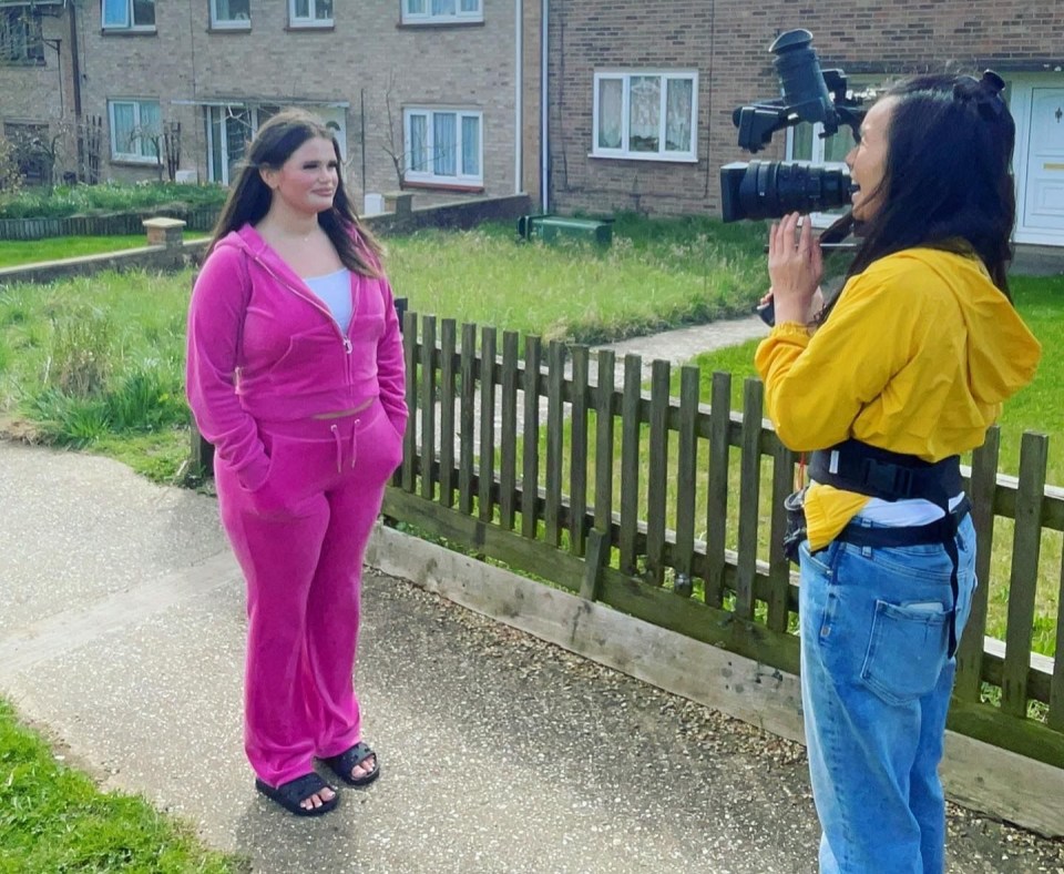 Barrie took his family, including daughter Saffron, pictured, to film for the show