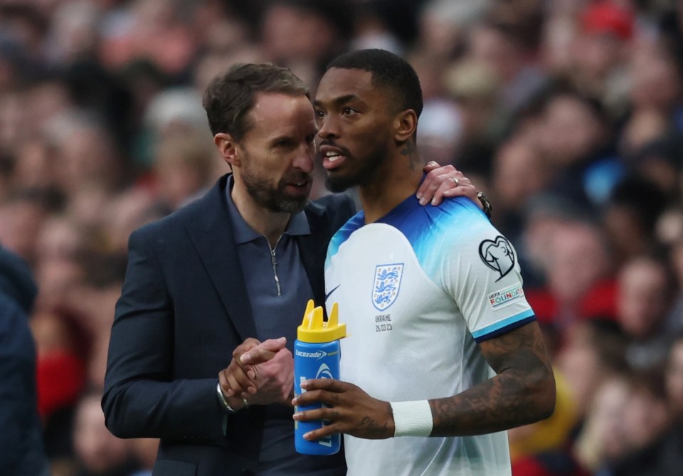 Ivan Toney earned his England debut earlier this season