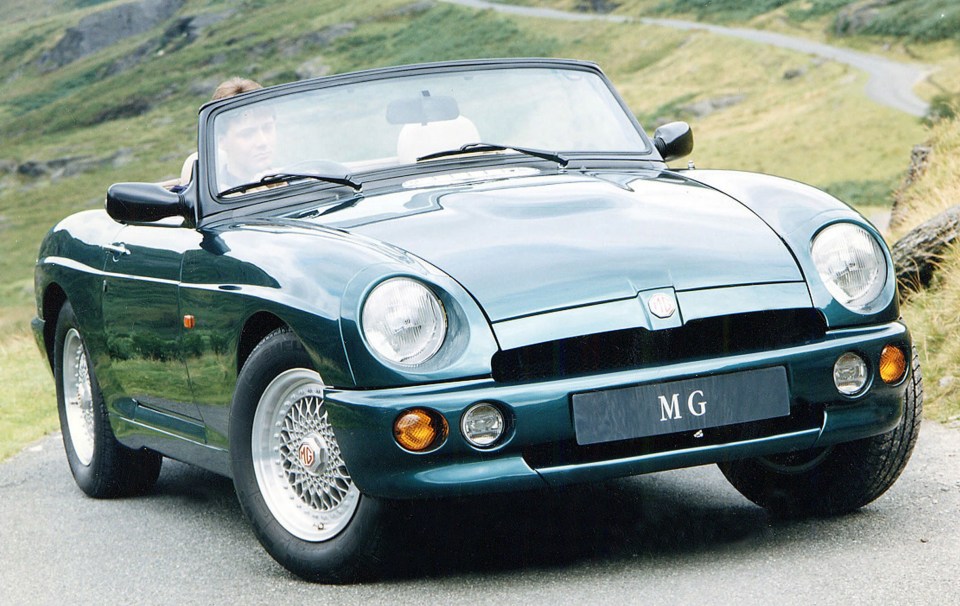 The MG RV8 was designed to put MG back on the map in the early Nineties