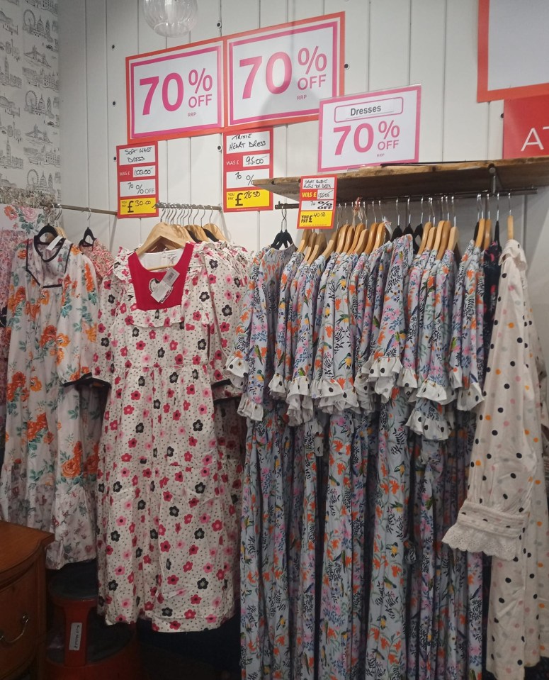 Shoppers have been sent into a frenzy over Cath Kidston's huge closing down sale