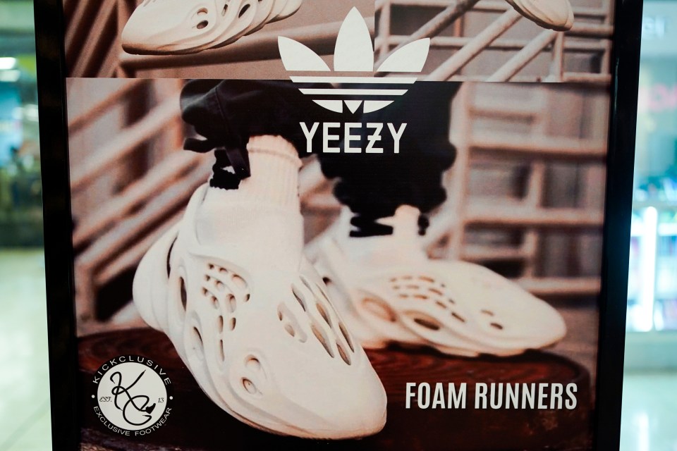 Yeezy trainers launched in 2015 and brought in £1.3billion of sales in 2020