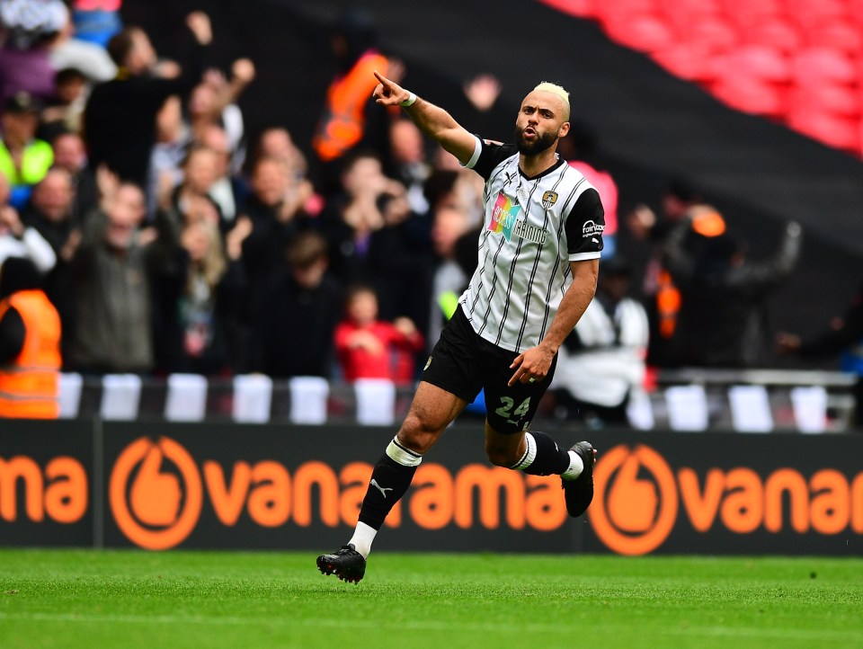 John Bostock says he is the happiest he has ever been playing at Notts County