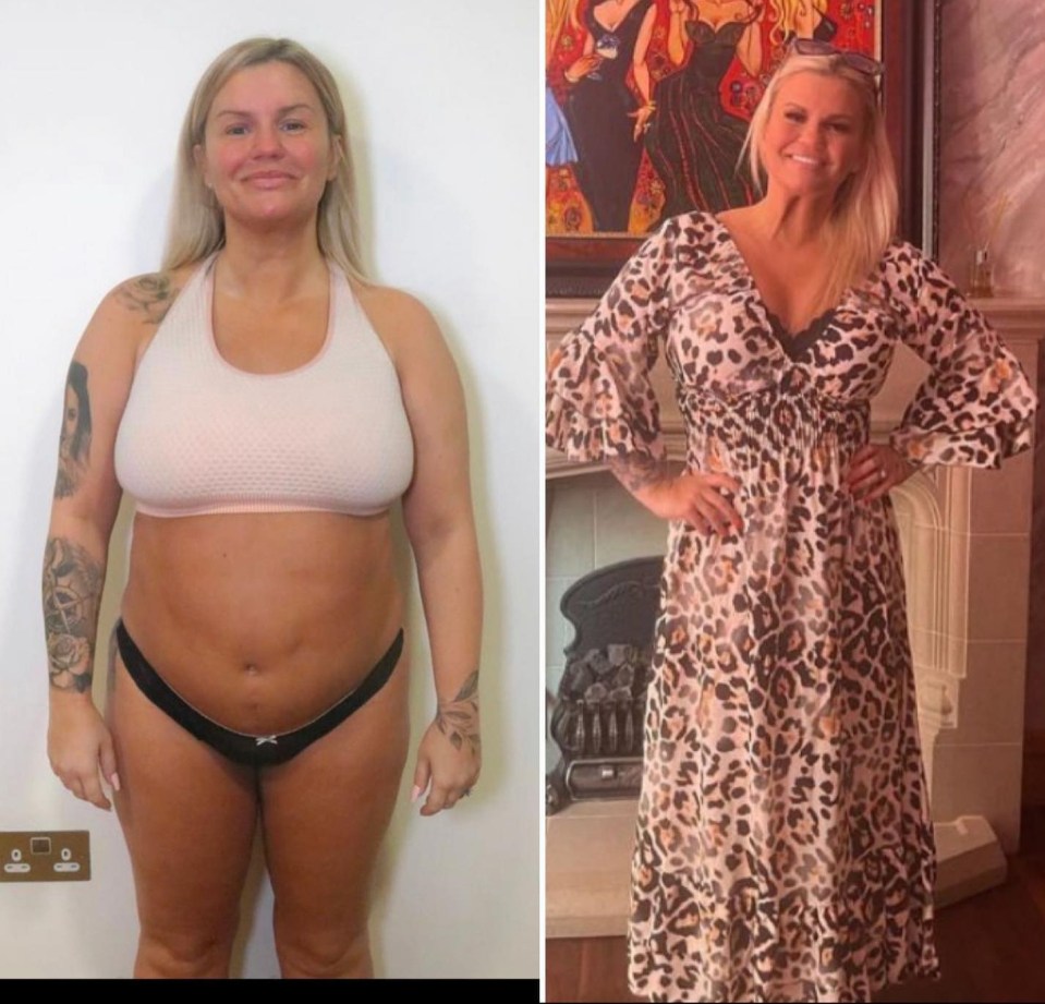 Kerry Katona has transformed her appearance in just eight weeks