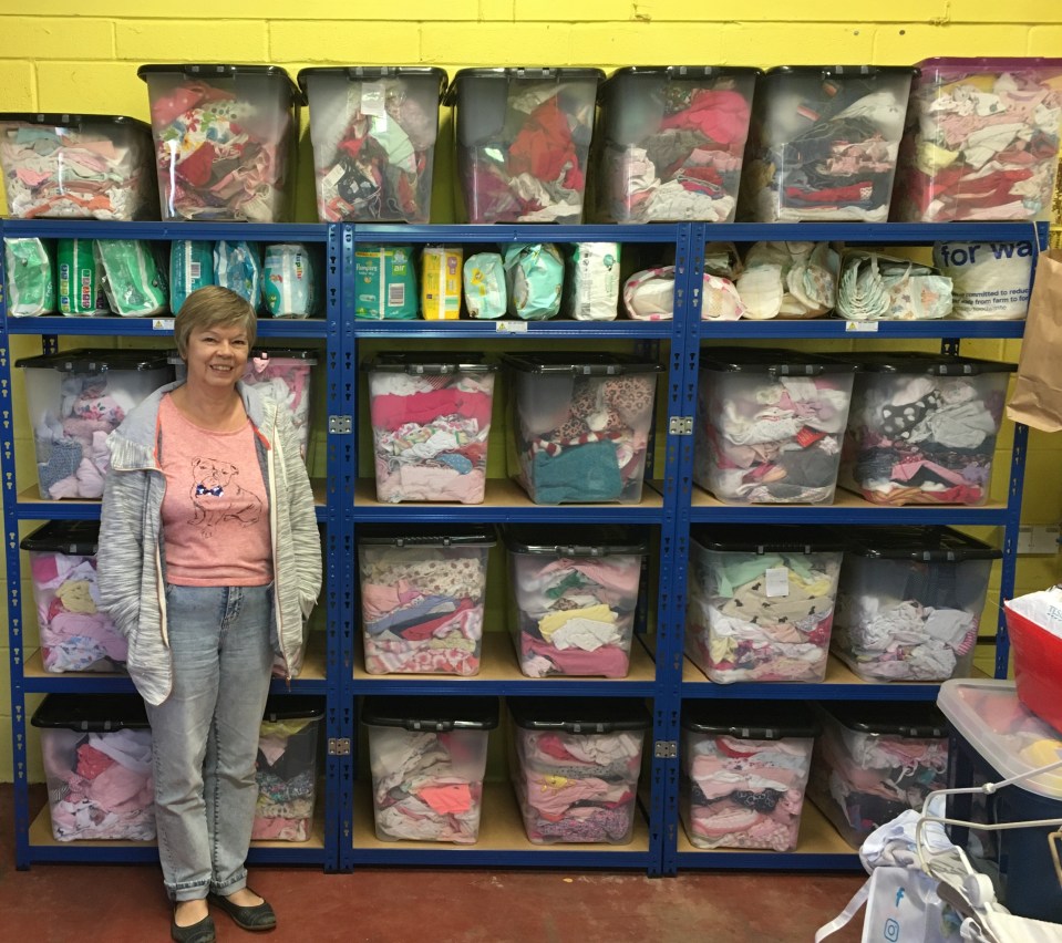 Sue Bain set up the Little Treasures baby bank in 2019 and has seen the situation for struggling families become increasingly worse