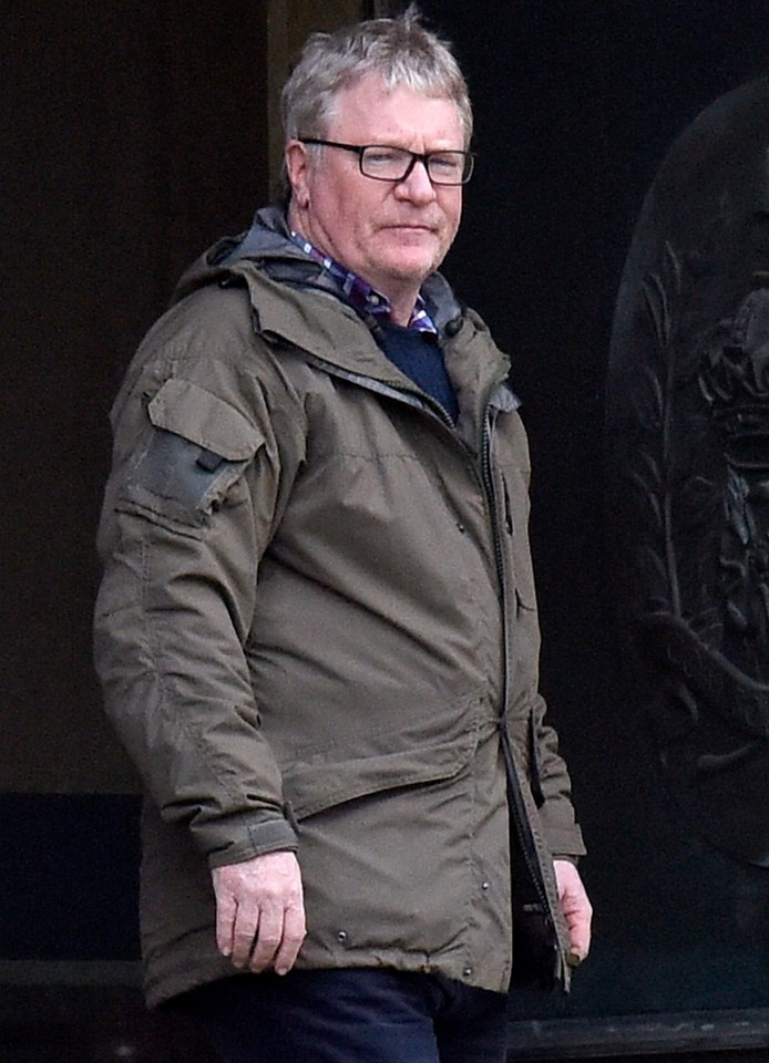 Jim Davidson represented himself in court today