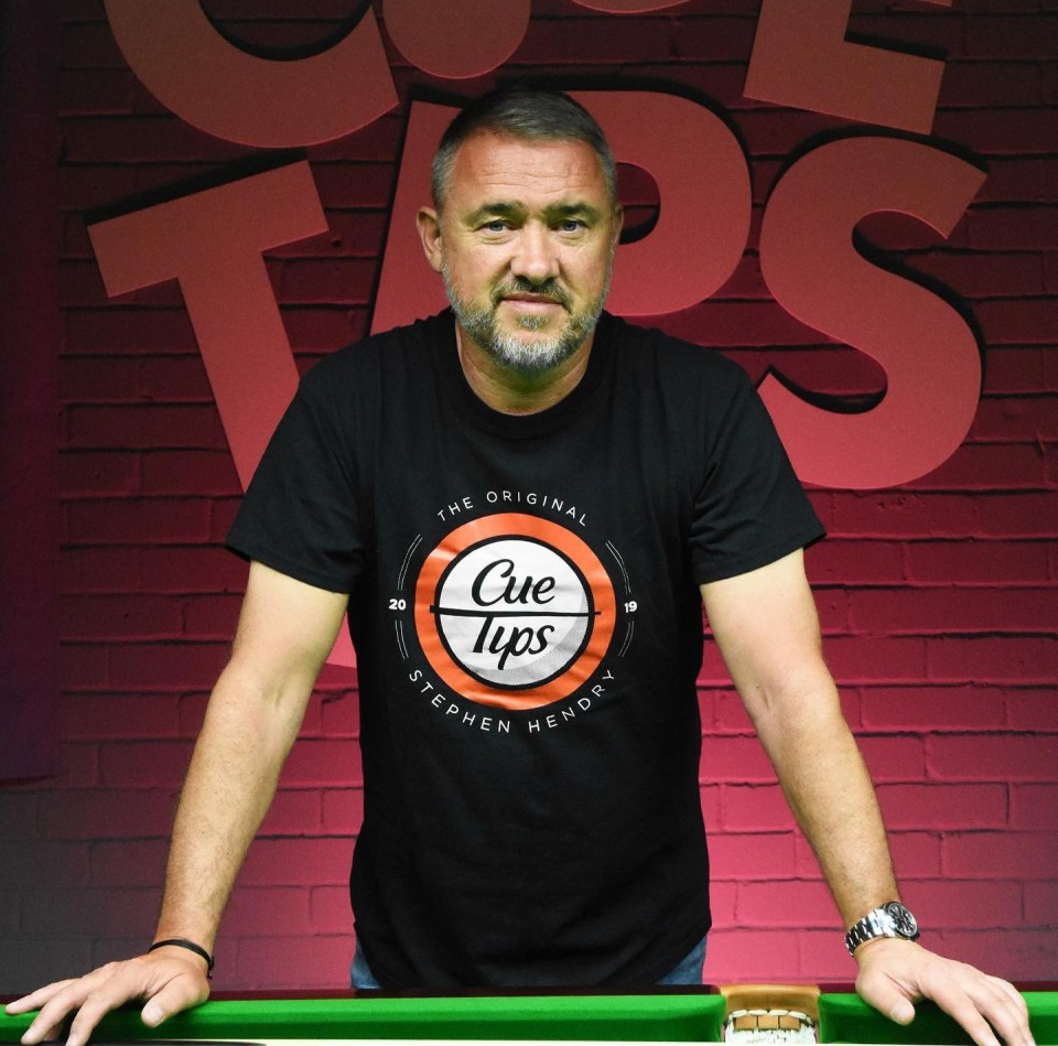 Stephen Hendry launched his own YouTube channel called Cue Tips