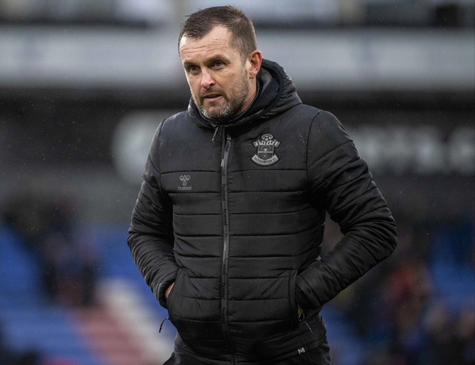 Nathan Jones was sacked after just three months at St Mary's