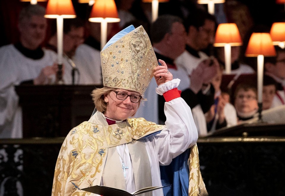 Dame Sarah Mullally is the Bishop of London