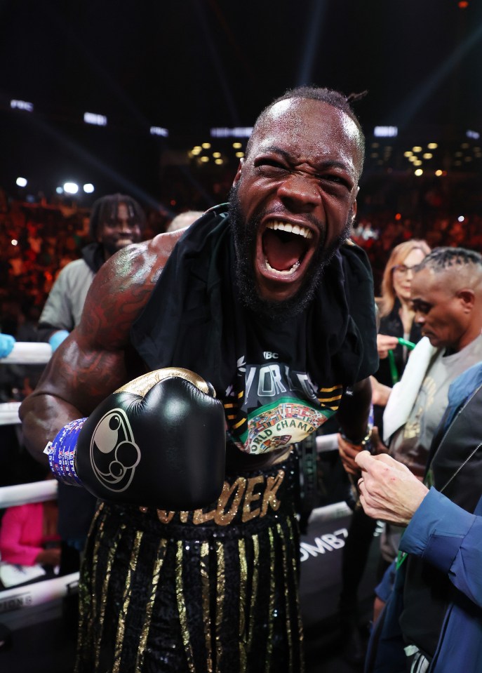 Deontay Wilder is in talks to fight Anthony Joshua