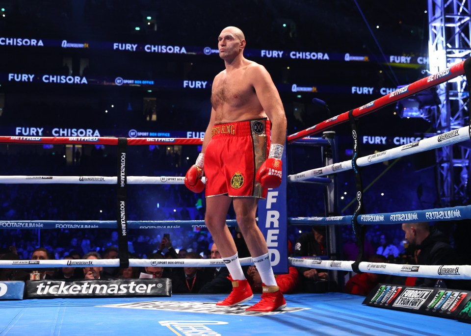 Tyson Fury's inactivity has cost him in the latest Forbes rankings