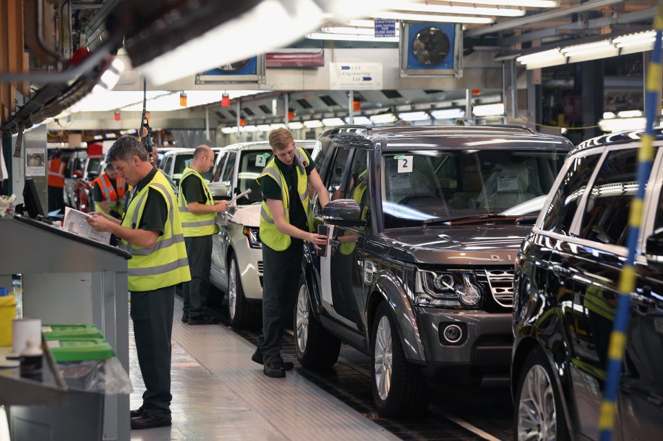 Land Rover employs thousands of workers at its plants in Solihull and Liverpool