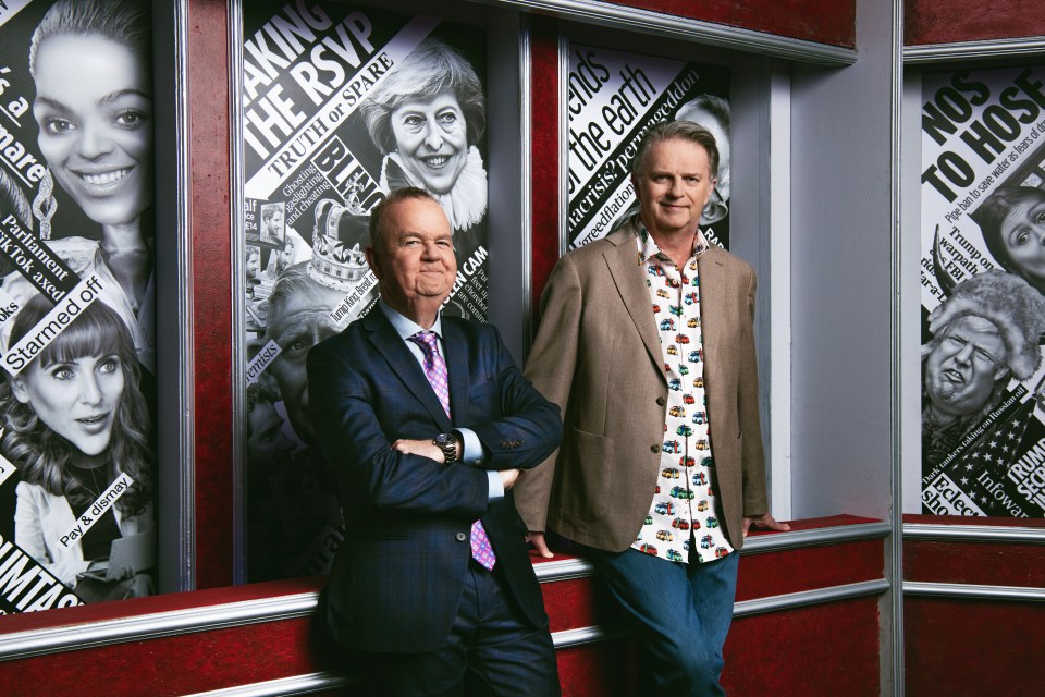 Ian Hislop and Paul Merton will join Naga as she hosts the show