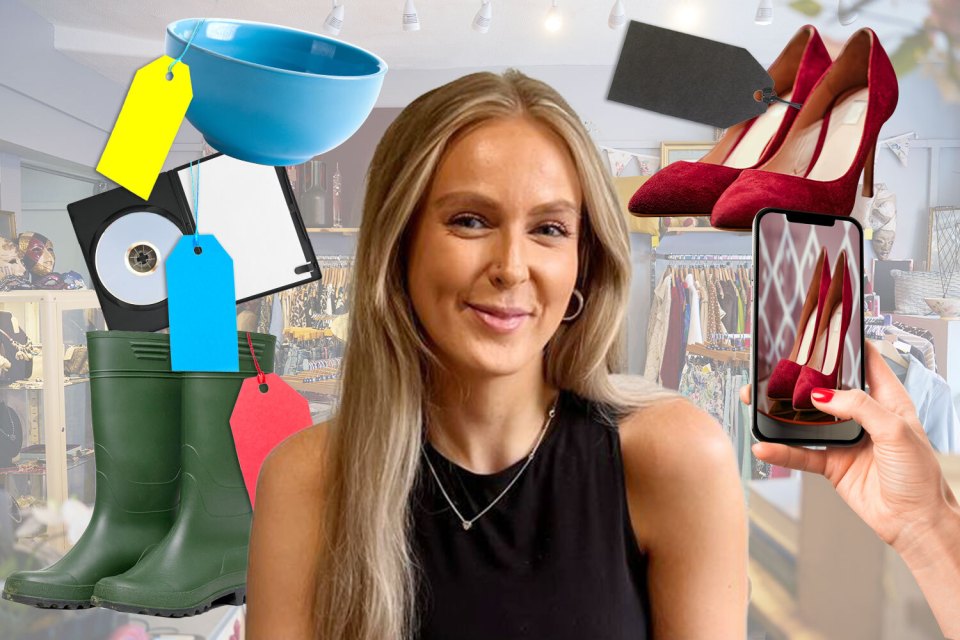 We used the Google Lens app to go charity shopping and found we could make £370