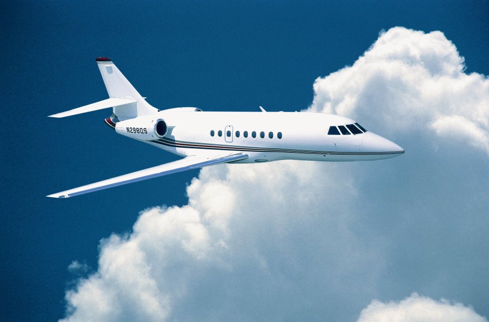 One of the heads of the family has a Dassault Falcon private jet to his name