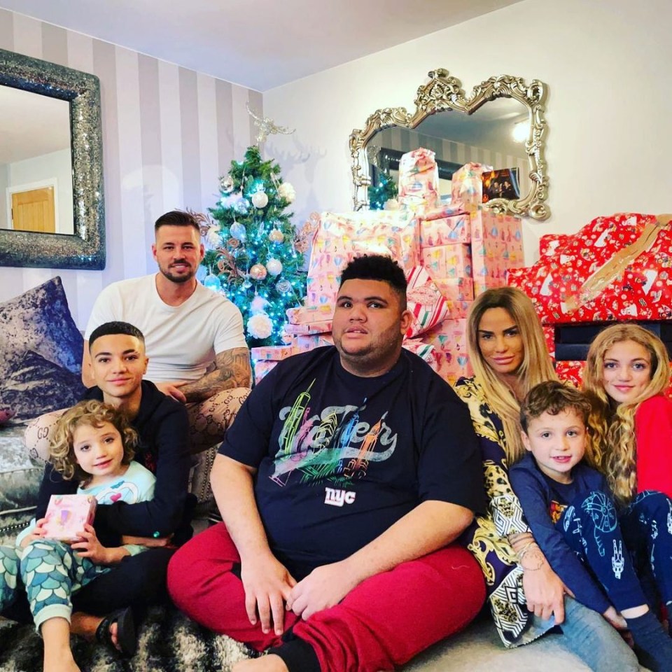 Katie Price is a proud mum-of-five