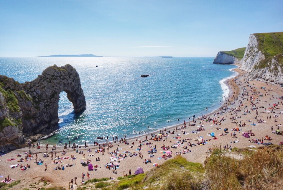 Durdle Door has regularly been compared to the Algarve