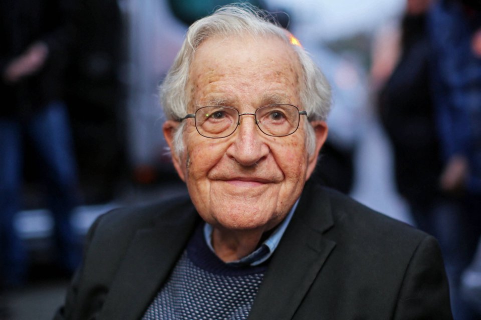 US linguist and political activist, Noam Chomsky in 2018