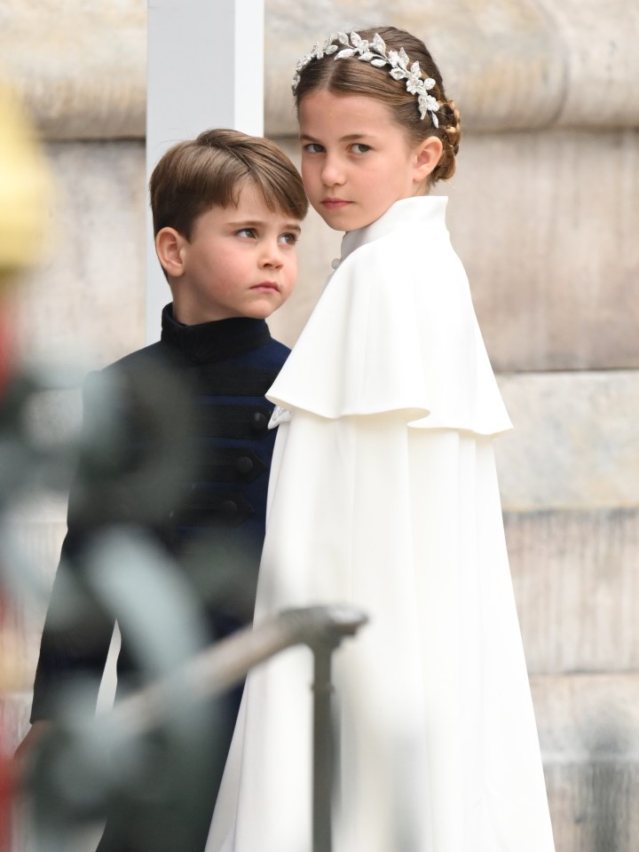 Prince Louis and Princess Charlotte stole the show