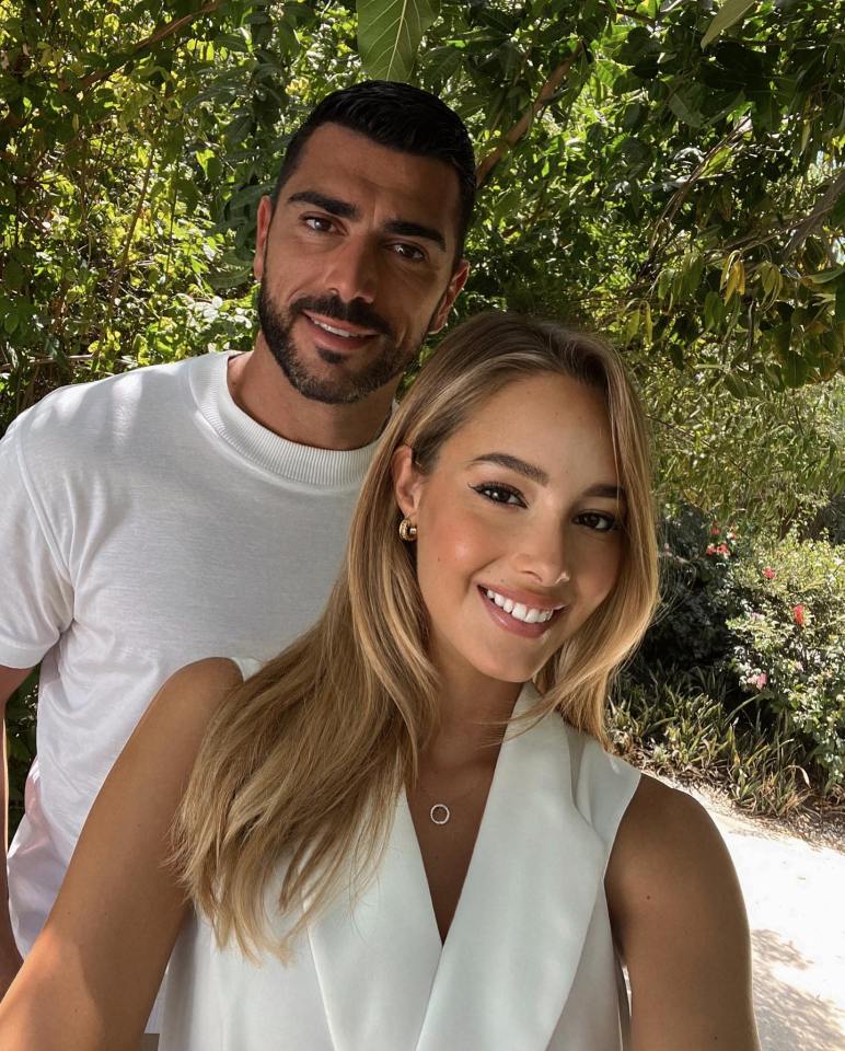 She is married to ex Southampton star Graziano Pelle