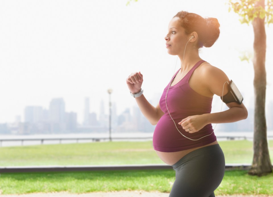 If you're a regular runner, continuing during pregnancy can be you and the baby - if you feel comfortable doing so