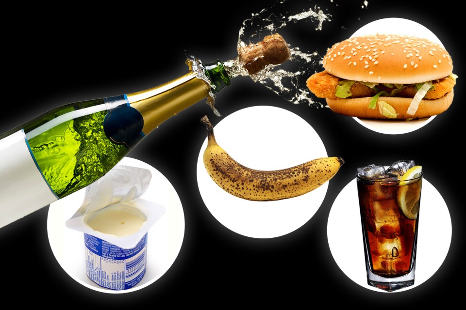 A number of food and drink that you have quite often can contain low levels of alcohol