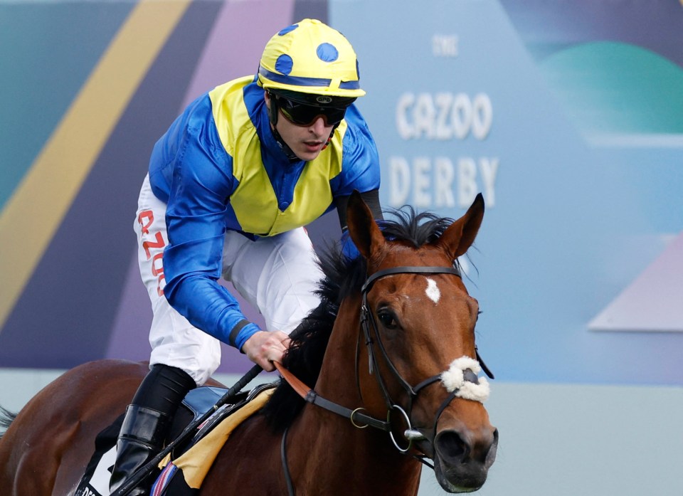 Desert Crown powered clear to win last year's Derby