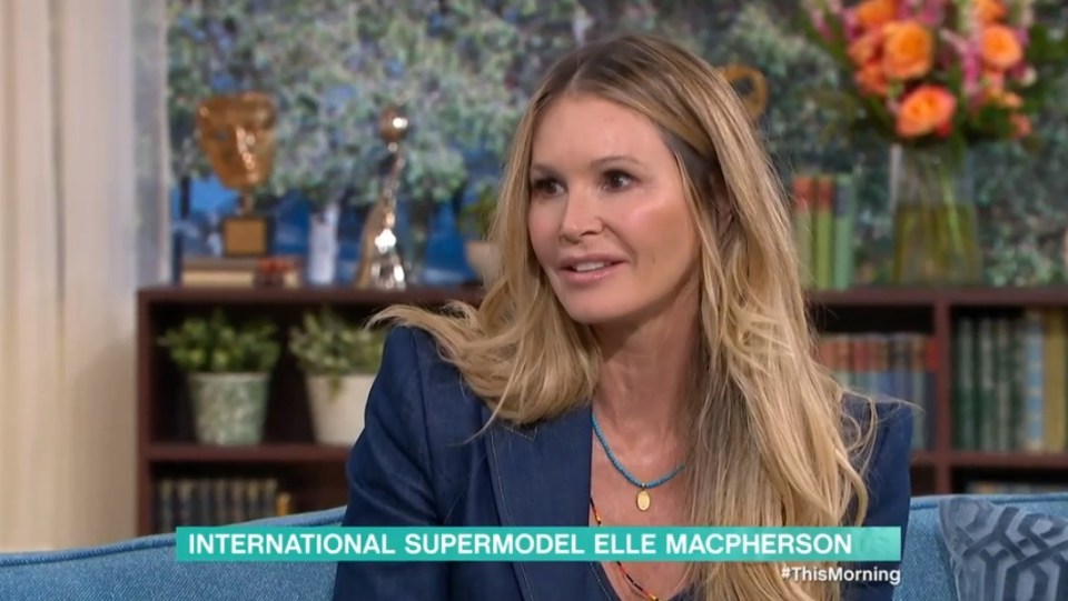 Elle shocked fans as she made a rare TV appearance on This Morning today