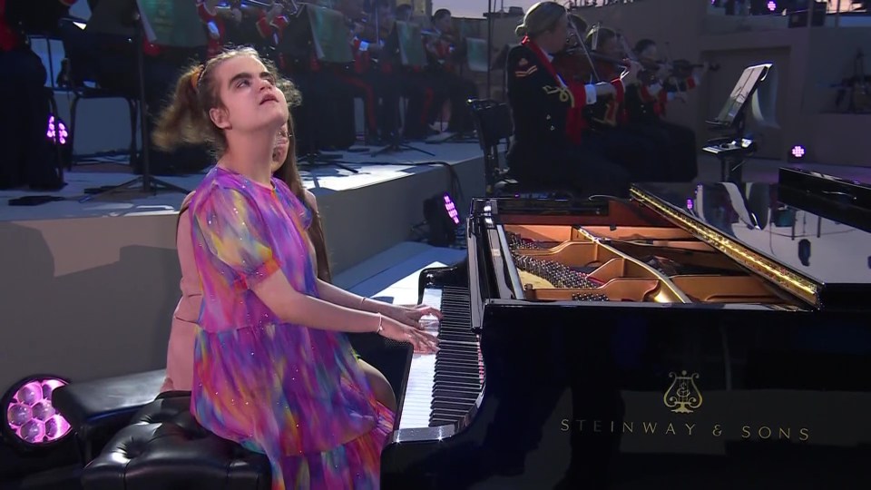 Blind and neurodiverse winner of Channel 4's The Piano Lucy Illingworth played a perfect Bach prelude