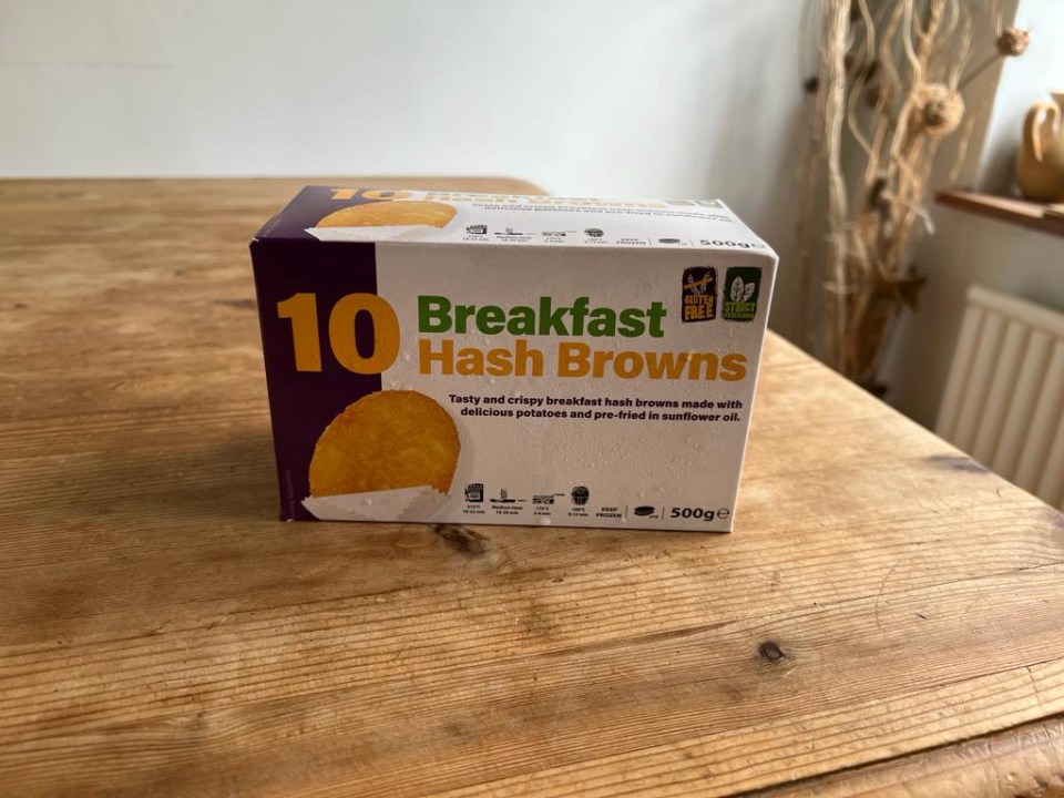 You can get a huge box of 10 hash browns for just £1.89