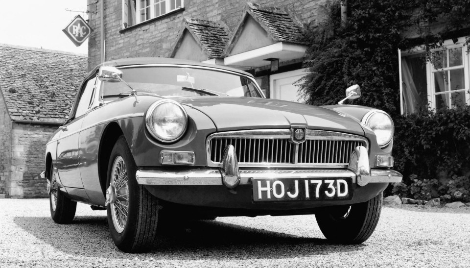 The MG B sold half a million units from 1962-80