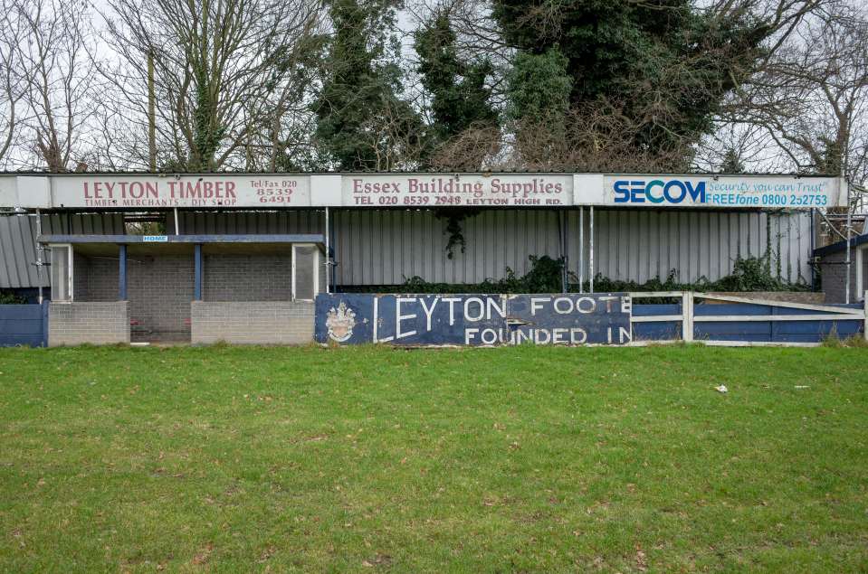 The sponsors are still clearly displayed at the ground