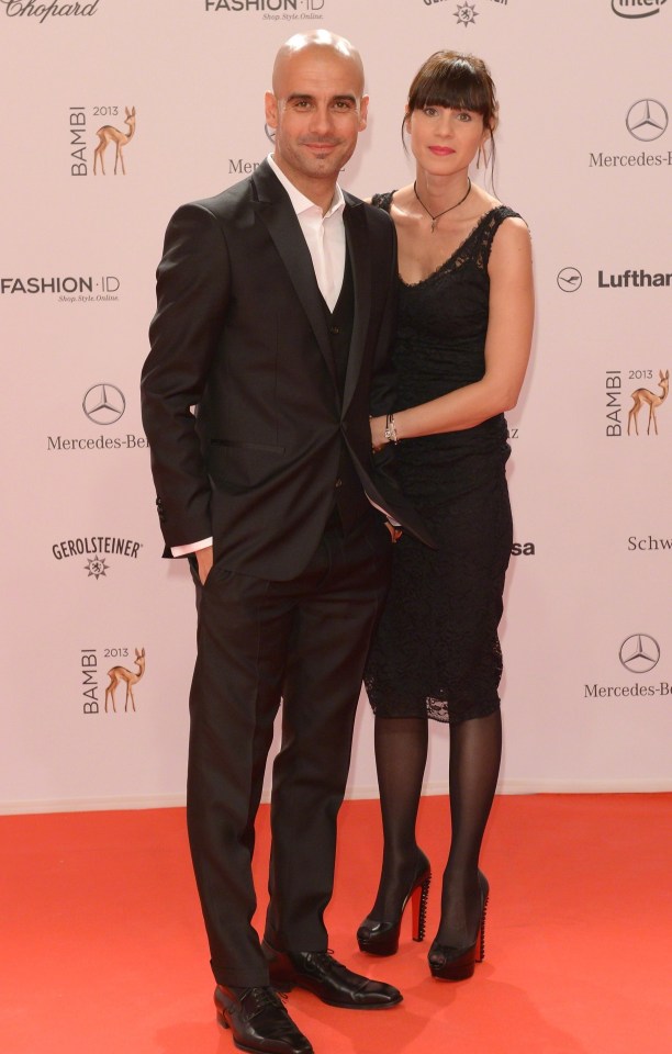 Pep Guardiola has known wife Cristina since he was 18 years old