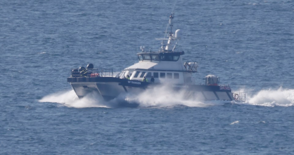 Despite the dinghy still being in French waters, the Ranger offered to come out of Dover to pick up the 50 migrants