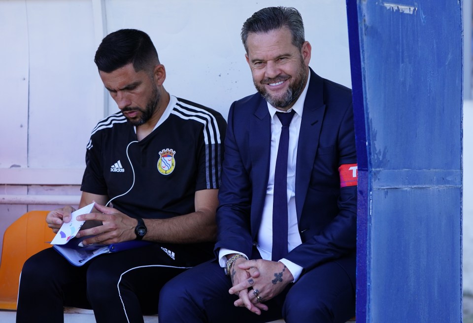 This Brazilian (right) used to be the manager with the rudest name in football