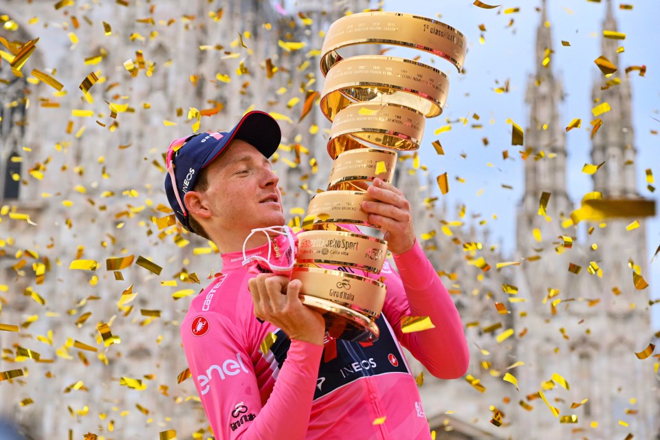 Tao Geoghegan Hart won the Giro d’Italia in 2020, becoming only the second Brit to do so