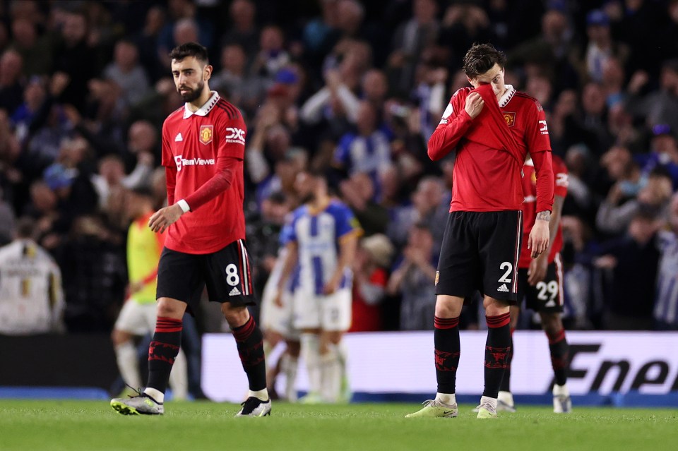 United were left stunned by the late shock