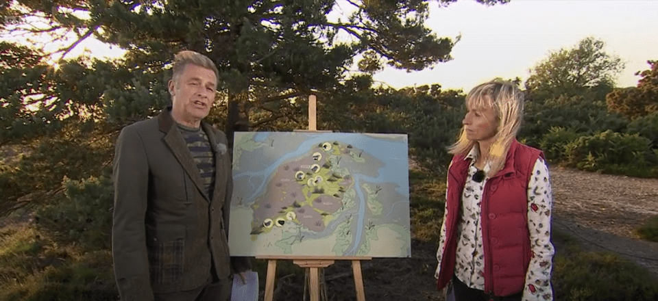 Springwatch fans called out Chris Packham after a blunder during a live report from a nest