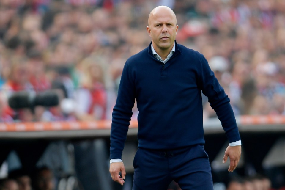 Feyenoord boss Arne Slot was also believed to be a target for the club