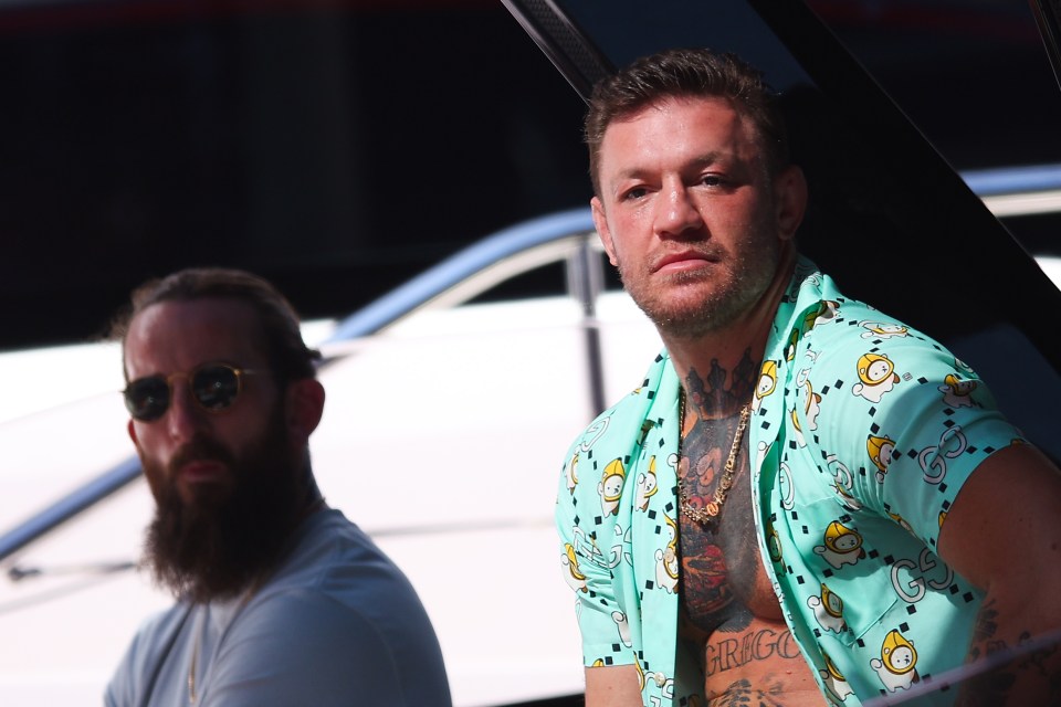 Conor McGregor enjoyed the Monaco GP at the weekend