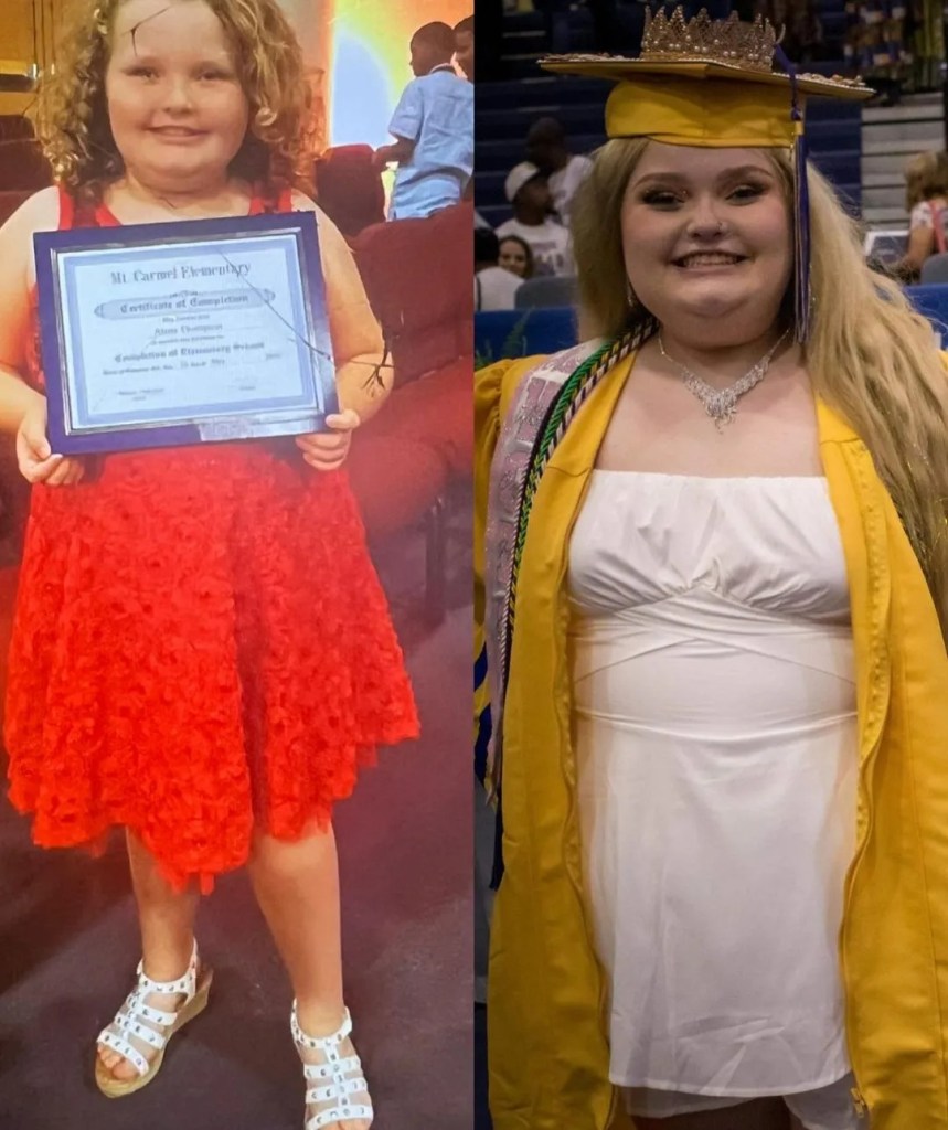 The famous teen, who dreams of becoming a neonatal nurse, has now graduated from school