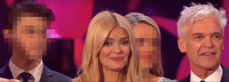 Phillip's younger lover appeared at the NTA's alongside Holly and Schofield