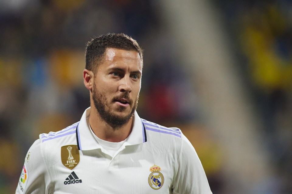 Real Madrid’s highest earner Eden Hazard has struggled since leaving Chelsea in 2019