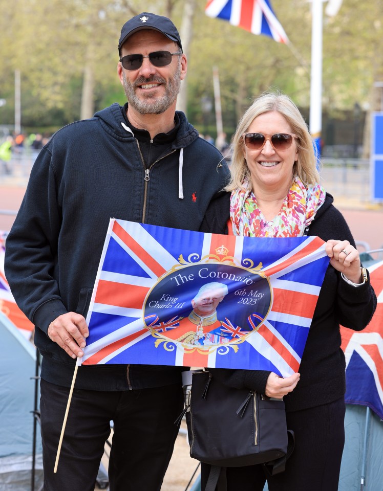 Rowena Keen, pictured with Bill, said: ‘I didn’t want to miss being part of history’