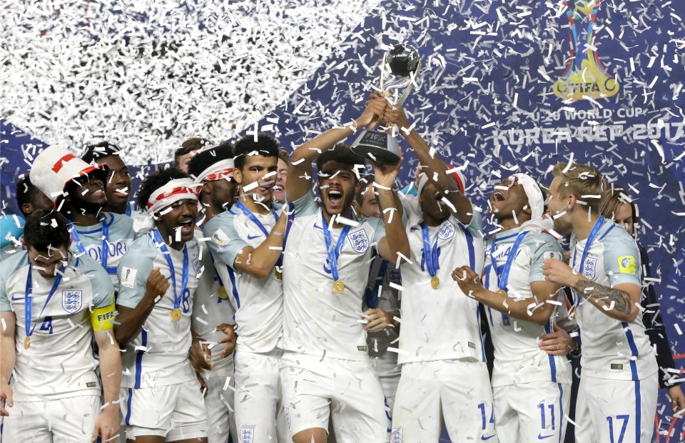 England beat Venezuela in the 2017 final to win the World Cup