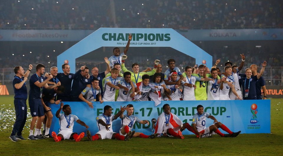 England lifted the 2017 U20 World Cup